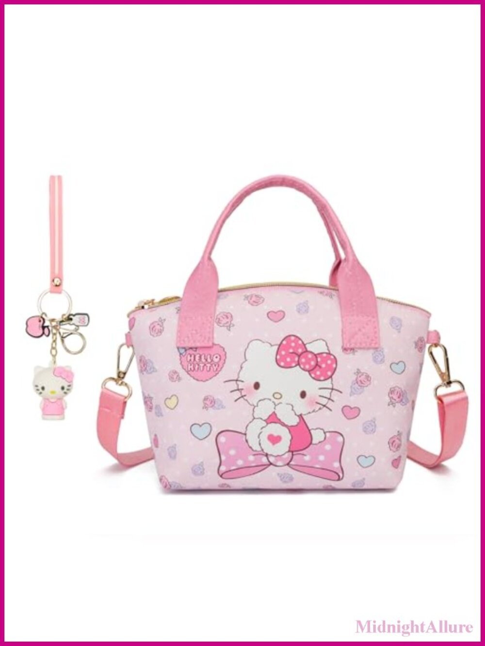 Cute Mini Crossbody Purse Soft PU Leather Messenger Bag Cartoon Handbag with